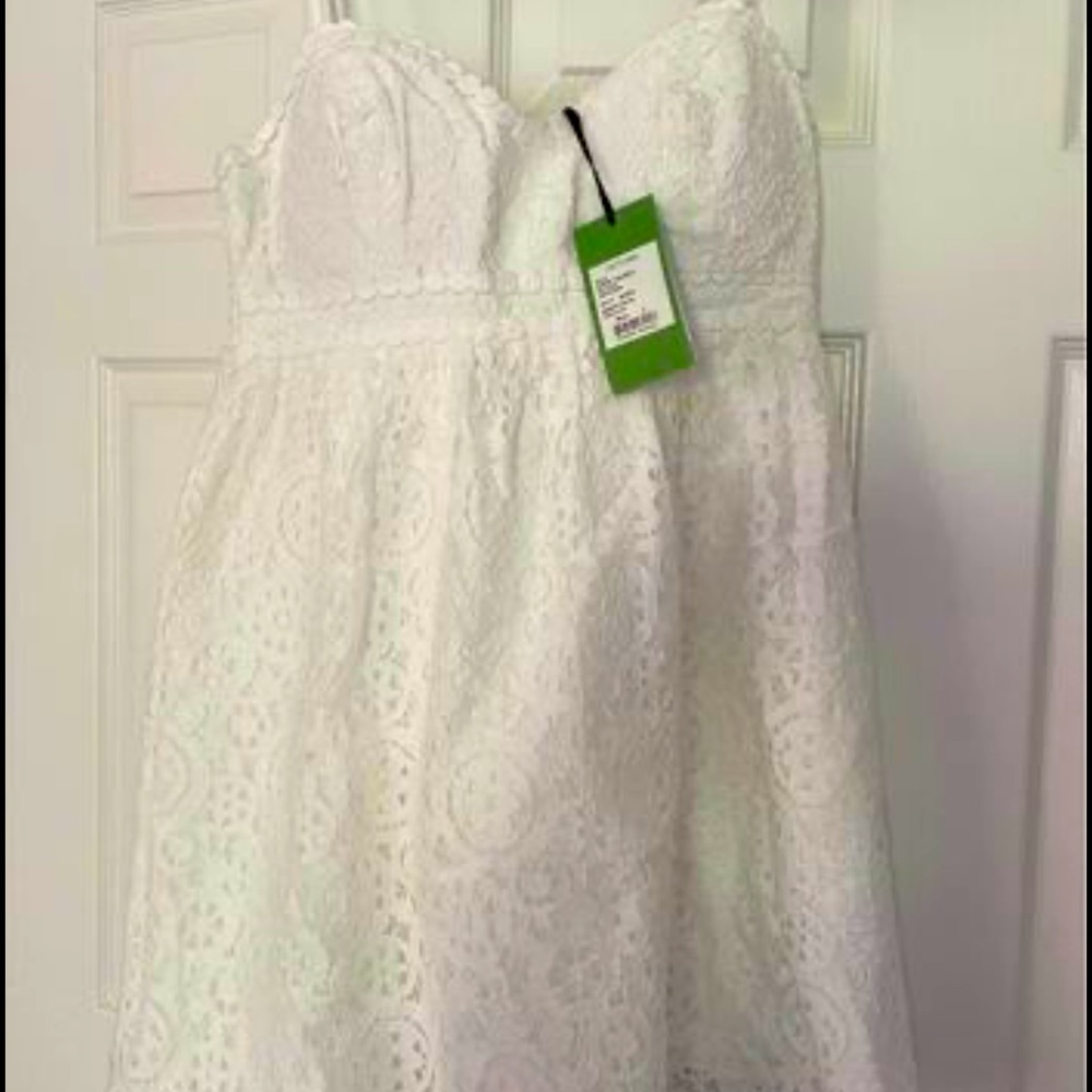 Lily Pulitzer white dress size 0